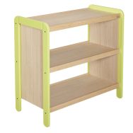 Rayonnage maternelle Lili piètement coloris vert