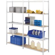 Rayonnage polyvalent Epsiline - Elément suivant - L.1,25 m - Prof.50 cm