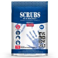 Recharge 72 lingettes nettoyantes - Scrubs