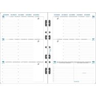 Recharge Exatime 21 semainier 2 pages horizontales