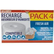 Recharge absorbeur humidité galets Fresh air - 4 pièces