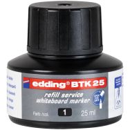 Recharge d'encre pour marqueur tableaux blancs - Noir - BTK25 - Edding