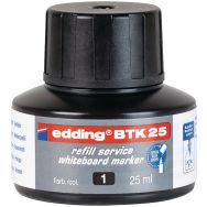 Recharge d'encre pour marqueur tableaux blancs - Noir - BTK25 - Edding