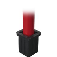 Réduction pour tubes supports
