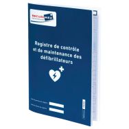 Registre de controle et de maintenance des défibrillateurs-Securimed
