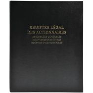 Registre des actionnaires de 100 feuillets