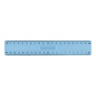 Règle Incassable 20 cm Plastique transparent
