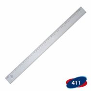 Règle plate cristal anti-tâche, 50 cm