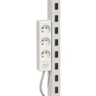 Reglette électrique 3 prises + terre cablées