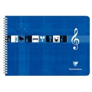 Reliure intégrale Musique à l'italienne (format paysage) 29,7x21cm 50p