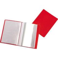 Reliure plastique 20 volets transparents A4 - Purple