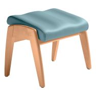 Repose-jambes inclinable Grand Large abaka souris struc hêtre naturel