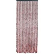 Rideau de porte bâtonnets de bambou et perles - 90x200 cm