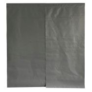 Rideau isoloir 2B PMR avant 1300x1500H + ourlet 120mm fendu