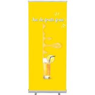 Roll-Banner Budget 85-200 Ensemble Complet Jus Frais
