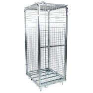 Roll-conteneur de sécurité - 3 côtés - Capacité 400 kg - Manutan