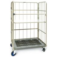 Roll-conteneur emboîtable - base polypropylène - Force 500 kg