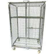 Roll-conteneur maxi de sécurité - 1 étagère - Capacité 600 kg - Manutan