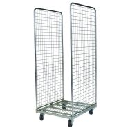 Roll conteneur 2 côtés en maille 50x50 mm- Charge 400kg