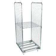 Roll conteneur 2 côtés et 1 tablette - Capacité 400 kg - Manutan