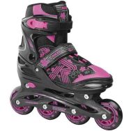 Rollers enfant jockey 3.0 noir et rose