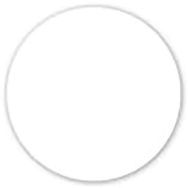 Rond adhésif de marquage au sol LeanStripe - Blanc - Ergomat