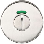 Rosaces Inox Tempo pour Sanitaire - condamnation avec voyant