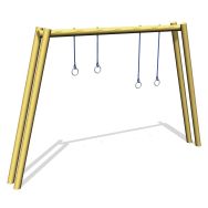 Rotation du bassin - scellement direct