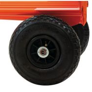 Roue gonflable pour diable
