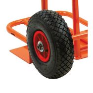 Roue increvable pour diable