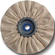 Roues de polissage, tissu, doux