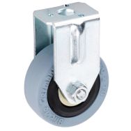 Roul Oeil Fixe D=50Mm F=40Kg Moy. Bille Bdg Caoutchouc