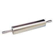 Rouleau à patisserie aluminium à poignées