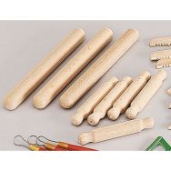Rouleau bois 20 cm (Lot de 3)