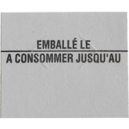 Rouleau de 1750 étiquettes pré-imprimées - Lot de 8