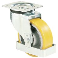Roulette à platine avec pare-pieds - Charge 550 à 700 kg