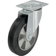 Roulette pivotante à platine - Charge 180 à 550 kg