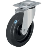 Roulette pivotante à platine - Charge 200 à 400 kg