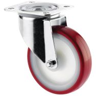Roulette pivotante à platine - Force 100 à 350 kg