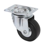 Roulette pivotante à platine - Force 40 kg, Ø : 50 mm