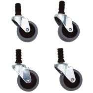 Roulettes pour poubelles emboîtables (Lot de 4)