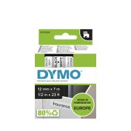 Ruban Dymo 1000, 4500 D1 12 mm x 7 m - noir