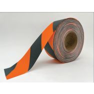 Ruban adhésif de marquage au sol LeanStripe - Noir/Orange - Ergomat