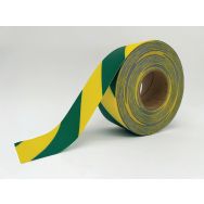 Ruban adhésif de marquage au sol LeanStripe - Vert/Jaune - Ergomat