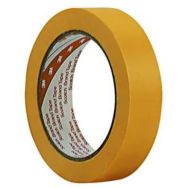 Ruban adhésif de masquage papier lisse 3M 244 - Doré 50m