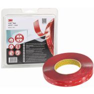 Ruban adhésif mousse acrylique double face transparente VHB - 4910 F - 3M