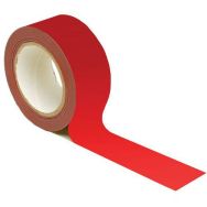 Ruban adhésif vinyle de marquage au sol - Rouge