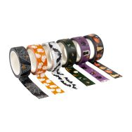 Rubans adhésifs Halloween 6x10 m phosphorescent
