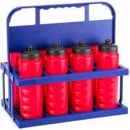 Set porte-bidons bottle crate basic expert 8 bidons+panier
