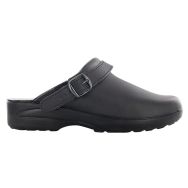 Sabot Hôpital Mado noir en cuir OB E A SRC, pointure 40